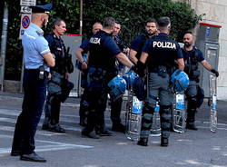 Sabato sera corteo degli anarchici, centro di Saronno "blindato"