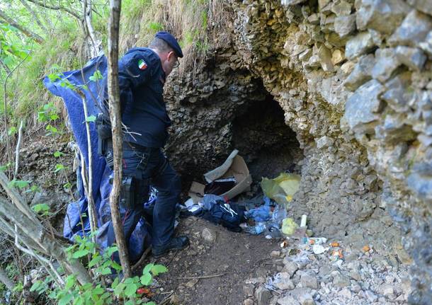 spaccio droga boschi valcuvia alto varesotto