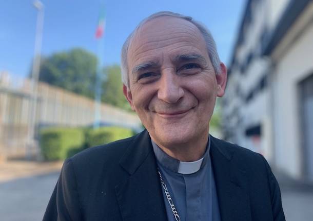 visita cardinal Matteo Zuppi Busto Arsizio luglio 2022