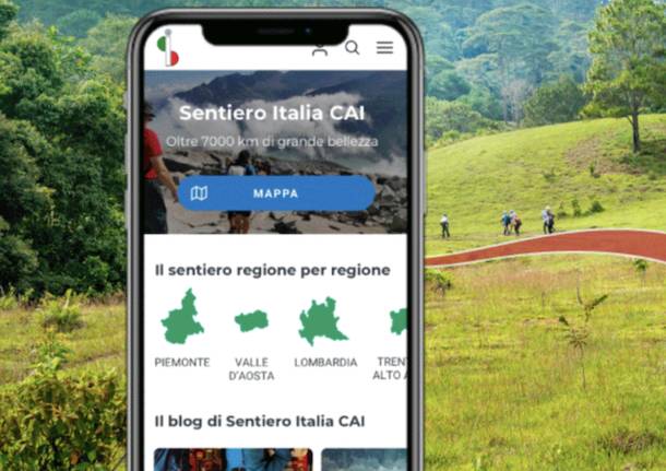 app sentiero italia cai club alpino italiano