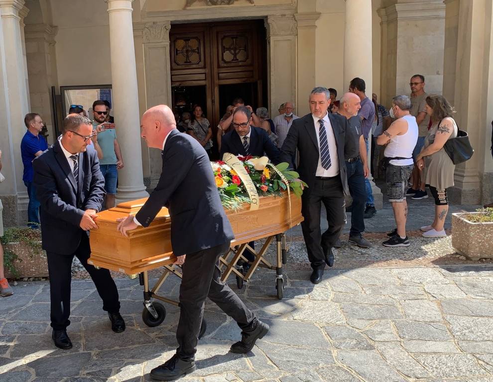 Arcisate - Il funerale di Daniele Morello
