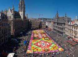 La meraviglia del Tapies De Fleurs a Bruxelles