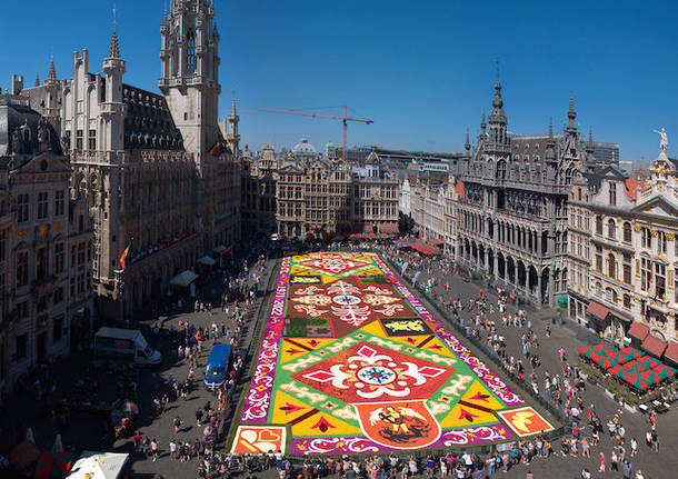 La meraviglia del Tapies De Fleurs a Bruxelles