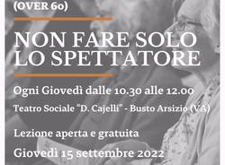 OPEN DAY CORSO TEATRO SENIOR