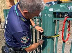 Castiglione Olona - Vandalismi al parco "Isola verde"