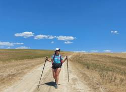 Christian e Sonia sulla via Francigena per i Guerrieri Invisibili