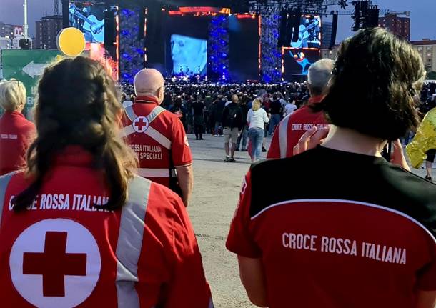 CRI Lombardia e l'assistenza sanitaria in 20 grandi eventi estivi