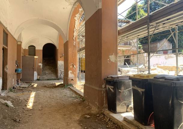 Dentro il cantiere dell’ex caserma Garibaldi a Varese