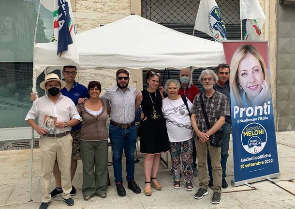 Elezioni politiche 2022, i banchetti a Legnano