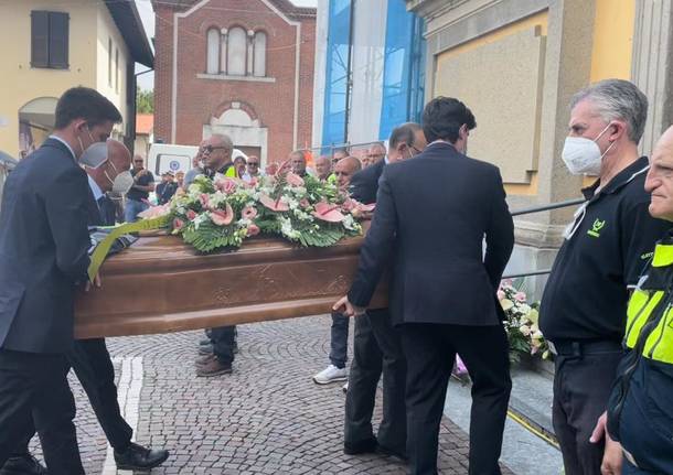 Funerali di Patrizia Casola a Dairago