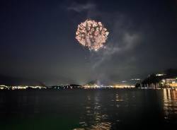 fuochi d'artificio ferragosto laveno mombello 2022