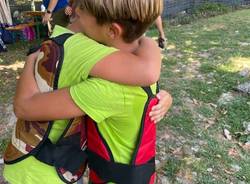 Il riflesso sul lago campo estivo padanassistenza