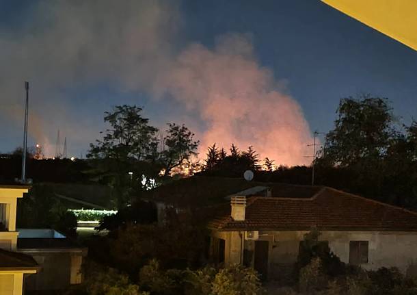 incendio a Legnano