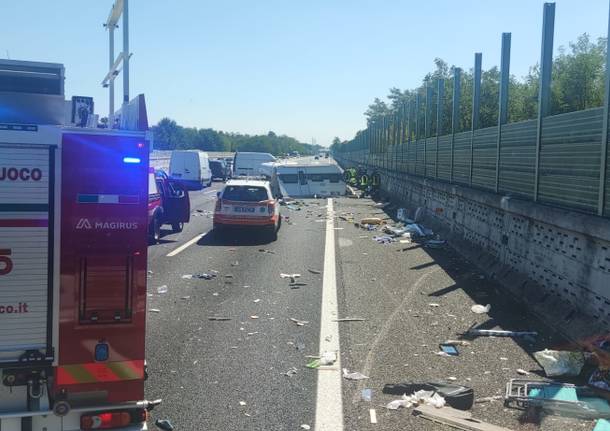 Incidente A8 Legnano