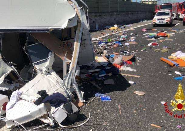 Incidente A8 Legnano