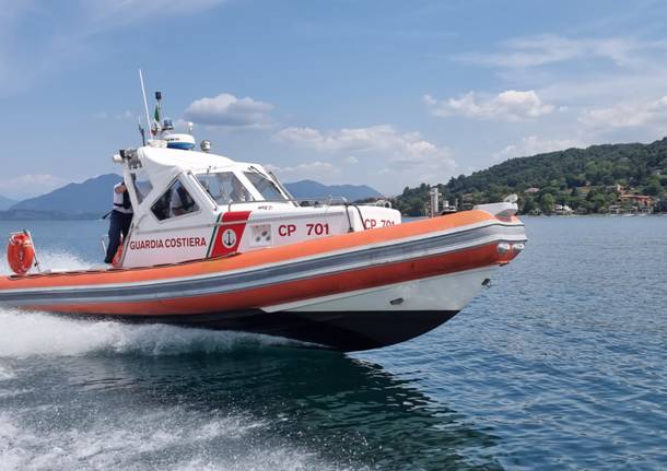 La guardia costiera sul Lago Maggiore