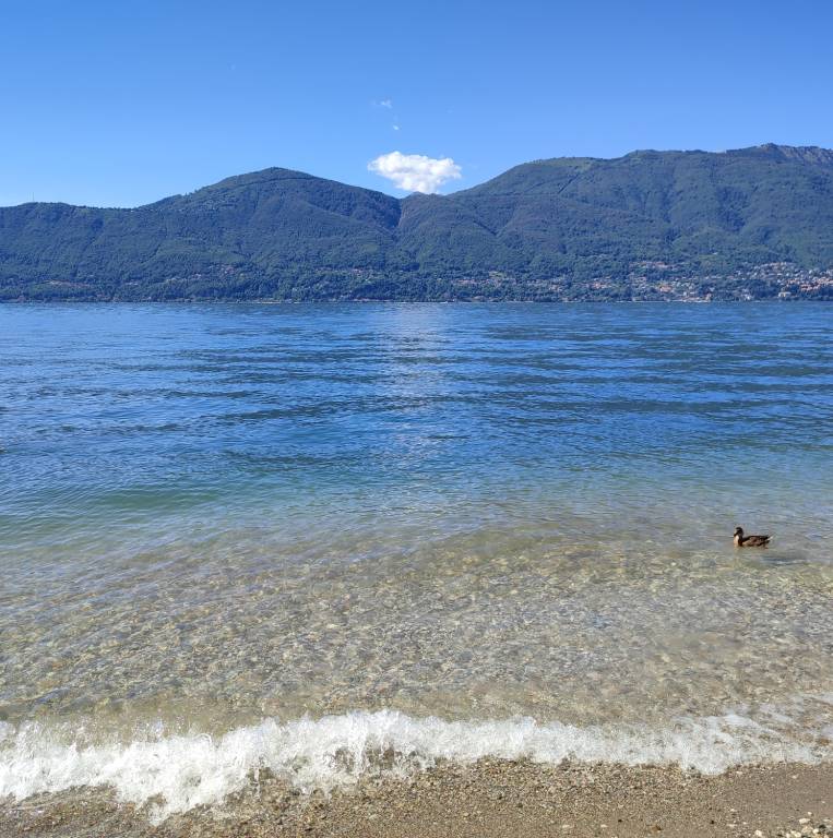 La spiaggia a Portovaltravaglia - foto di Marzia Malesani