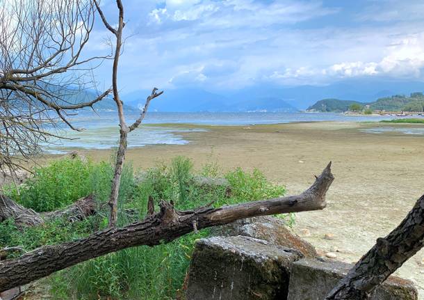 lago siccità sabbie d'oro