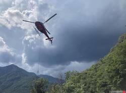 Locano - Incendio Pizzo della Croce