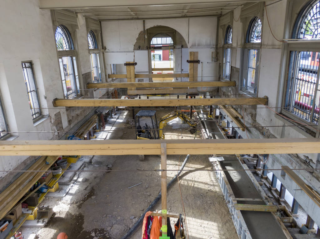 Lugano - Lo spostamento dell'edificio a Besso