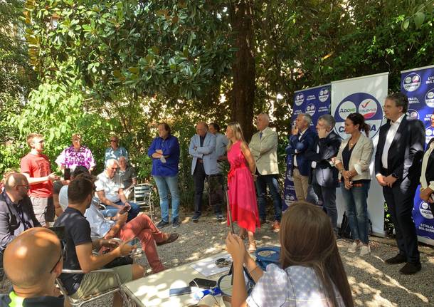 La presentazione dei candidati di Azione e Italia a Viva a Varese