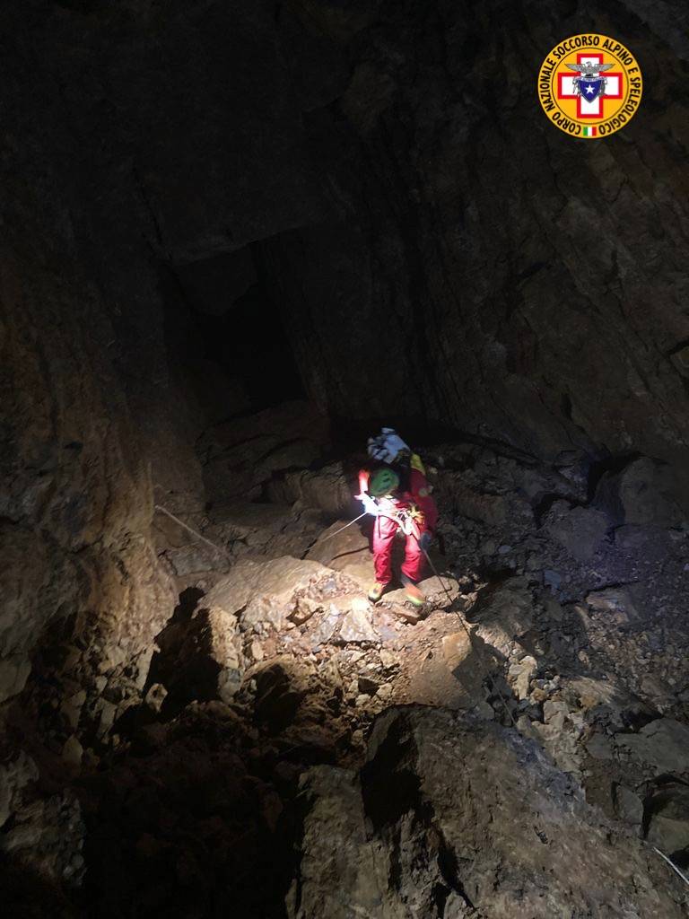 salvataggio grotta Remeron 7 agosto 2022