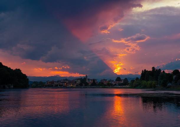 Tramonto Sesto Calende - Roberto Fontana