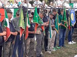 90 anni di vita, la festa del Gruppo Alpini di Comerio