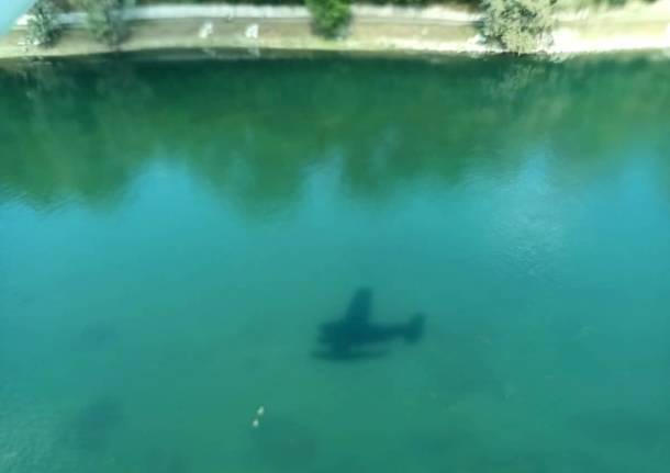 In idrovolante sul Lago Maggiore e il Ticino