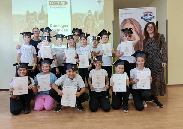Certificati Cambridge University alla scuola Tirinnanzi di Legnano