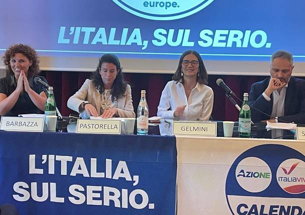 Campagna elettorale: il ministro Gelmini a Legnano