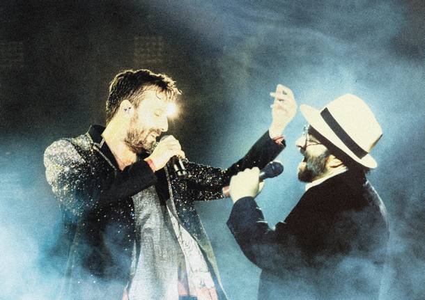 Cesare Cremonini e Lucio Dalla 