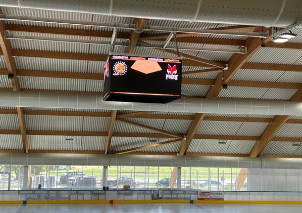 cubo segnapunti palaghiaccio varese acinque ice arena