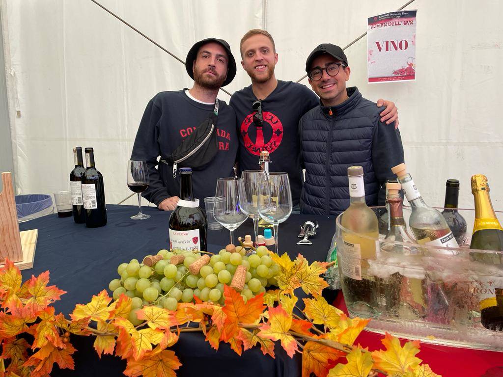 Festa dell'uva alla contrada La Flora Legnano