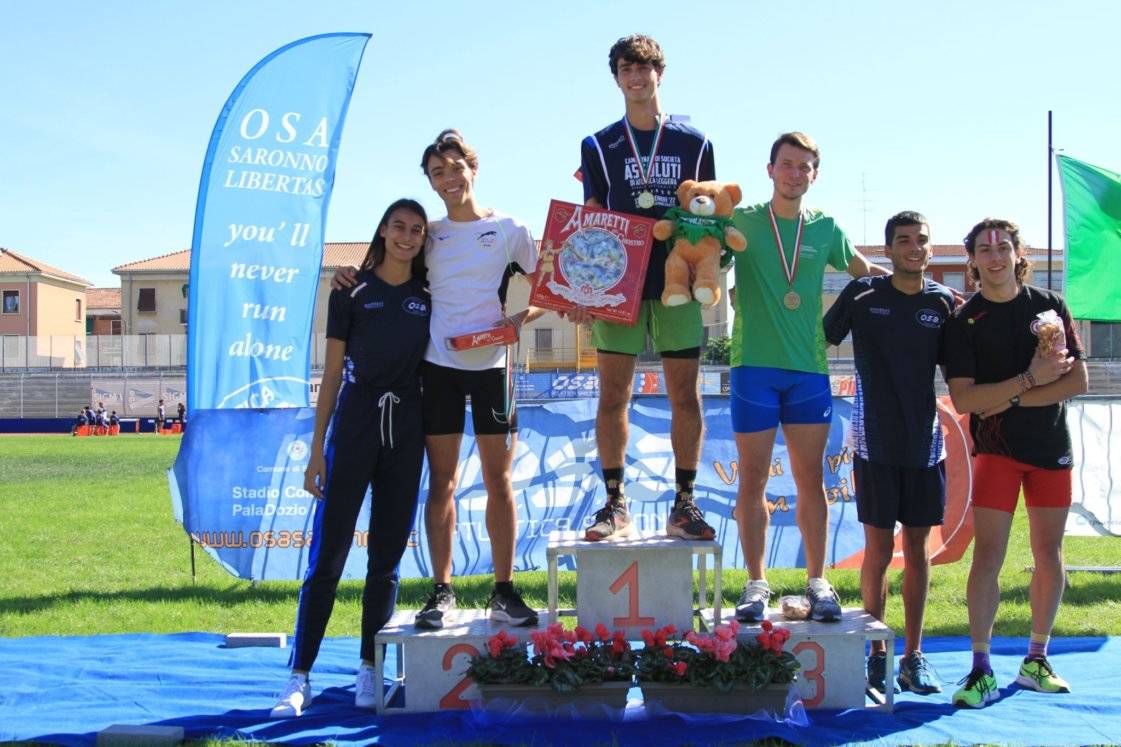 Finale B campionati di società assoluti: trionfano Osa Saronno e Team A Lombardia