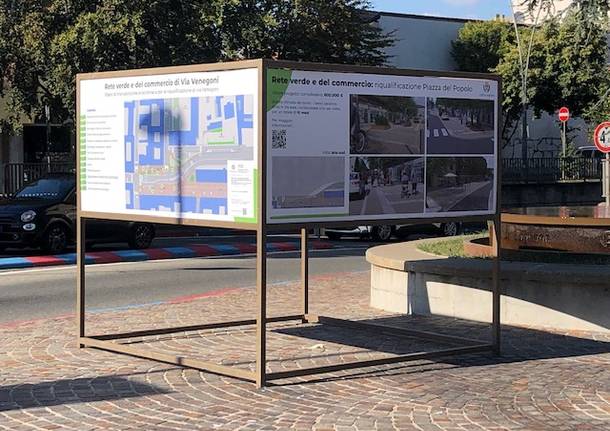 Foto progetto piazza del Popolo Legnano