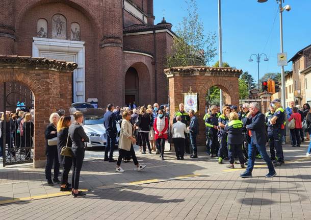 Funerali del dott. Luca Dell'Acqua a San Giorgio su Legnano