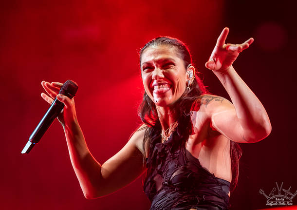 Elisa in concerto al Castello Sforzesco di Milano