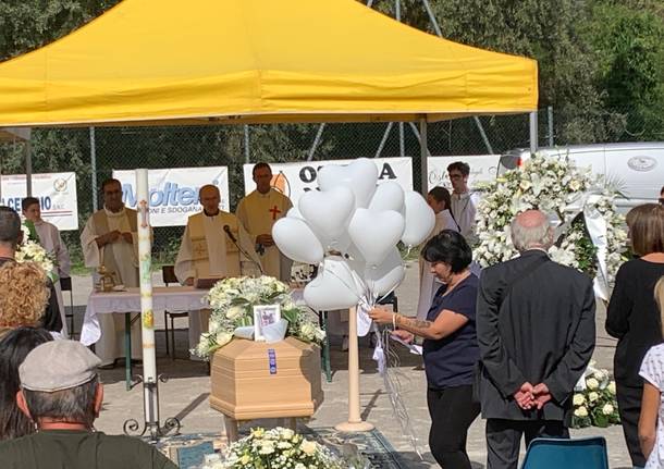 Il funerale di Christian Maccarrone