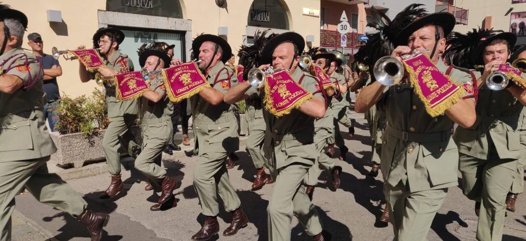 Il raduno dei Bersaglieri a Saronno