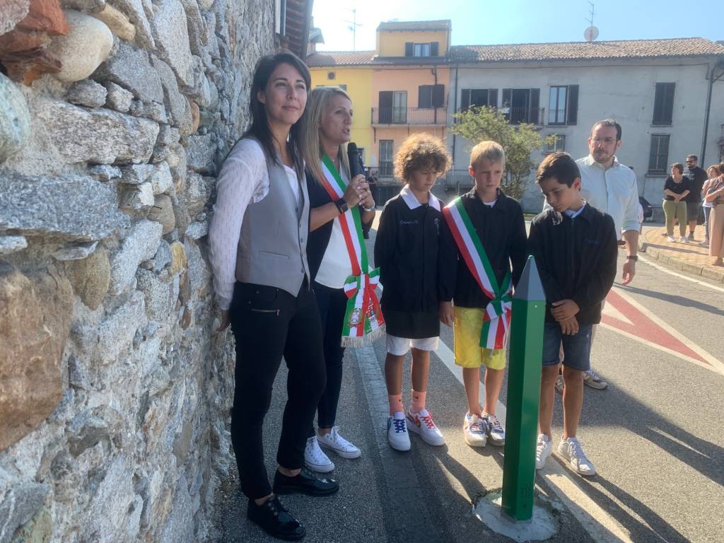 Inaugurazione Pedibus a Bodio Lomnago 
