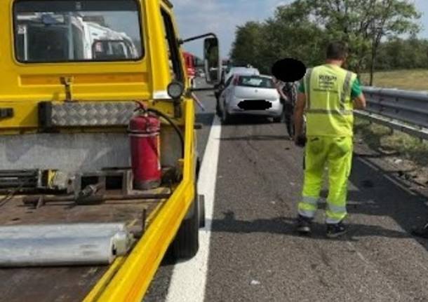 incidente A8 Legnano 2 settembre