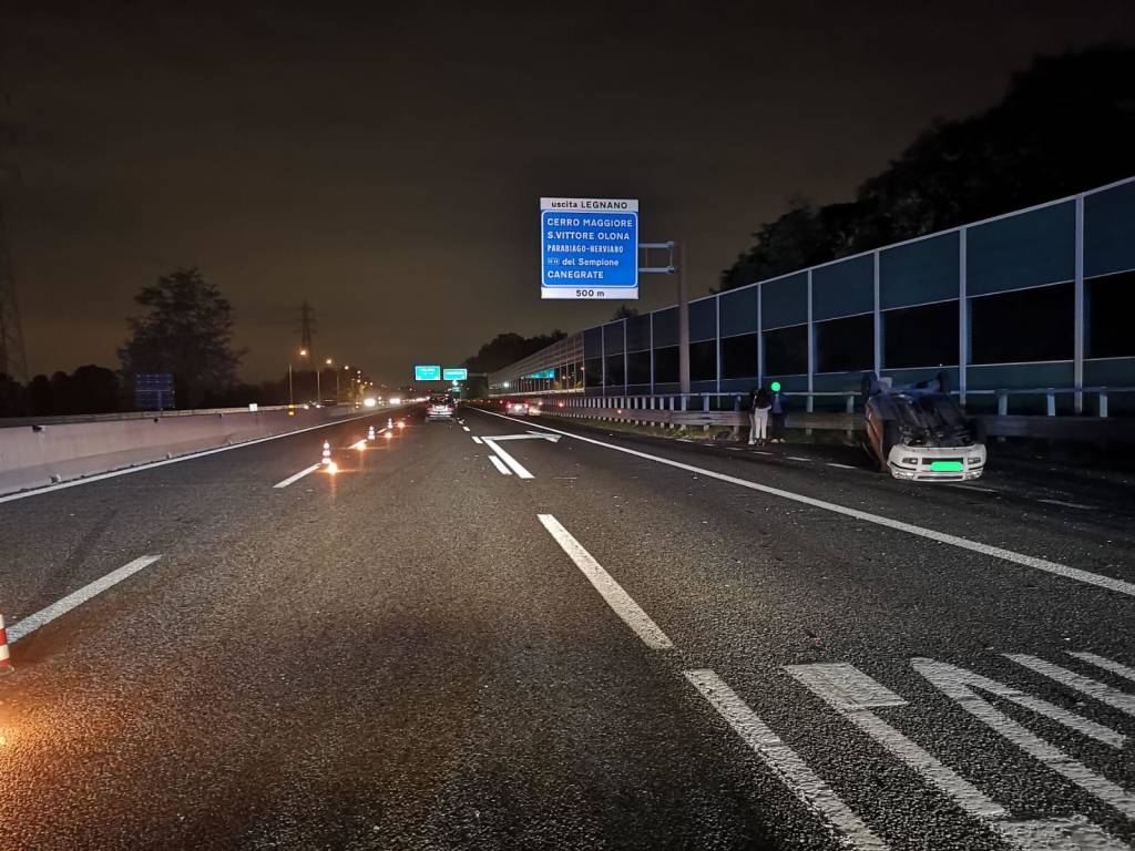 incidente sull'A8 