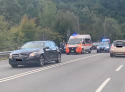 Incidente sulla tangenziale est di Varese, traffico in tilt a Belforte 