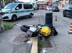 incidente via ledro varese