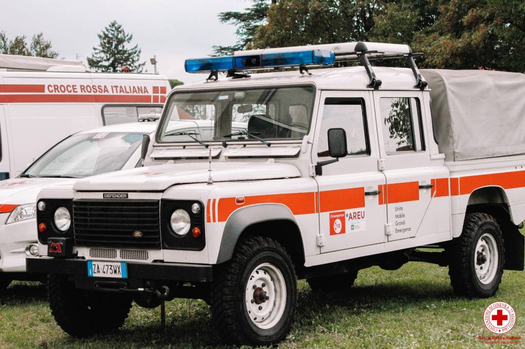La festa della Croce rossa e degli Alpini a Induno Olona