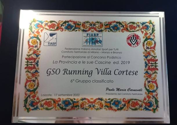 La "StraVilla" premiata come miglior evento serale della provincia di Milano