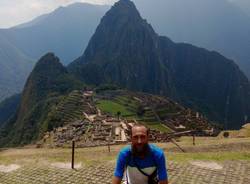 Marco Marletta in bici in sud america