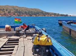 Marco Marletta in bici in sud america