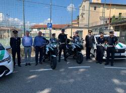 Nuovi mezzi della polizia locale di Varese